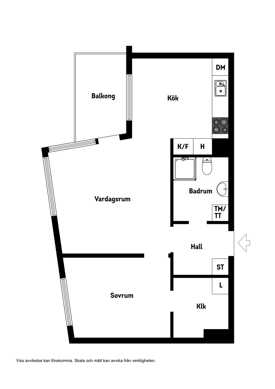Bostadsrätt, Älvsjövägen 12, 4 tr, Älvsjö, Stockholm