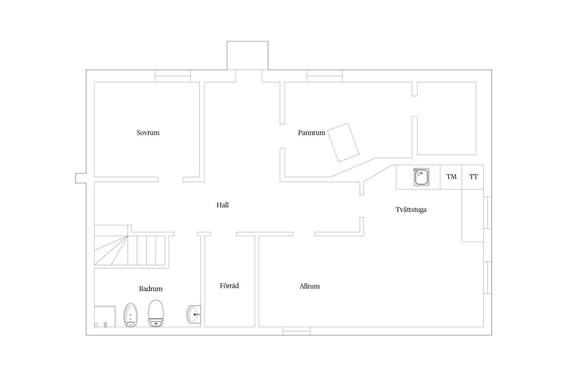 Villa, Riddarstensvägen 1, Lerum - Centralt, Lerum