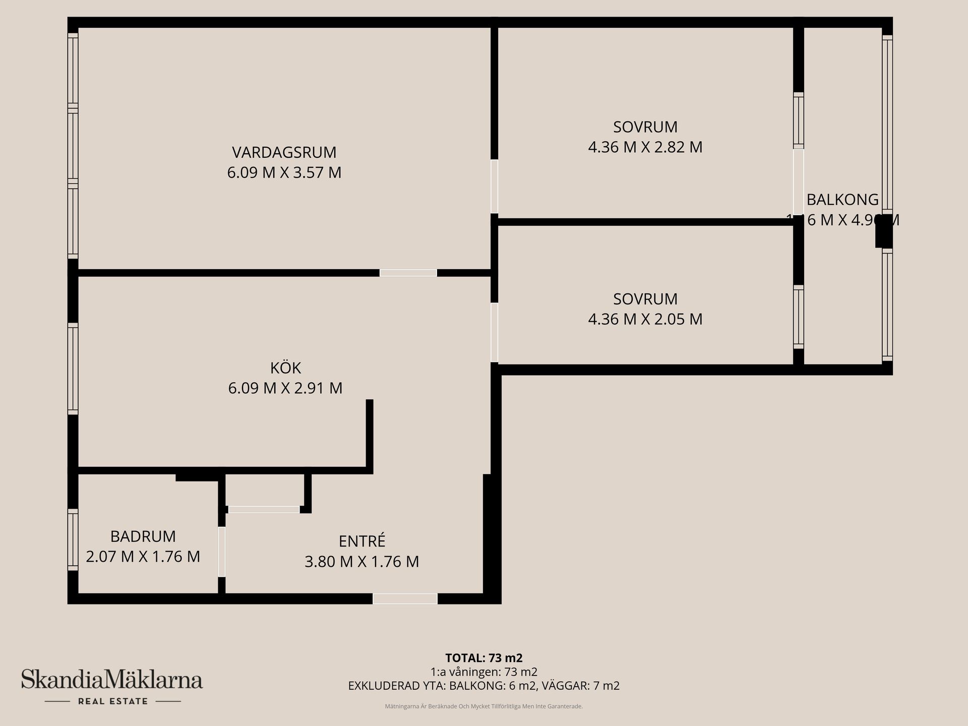 Bostadsrätt, Näsbychaussén 41, Näsby, Kristianstad