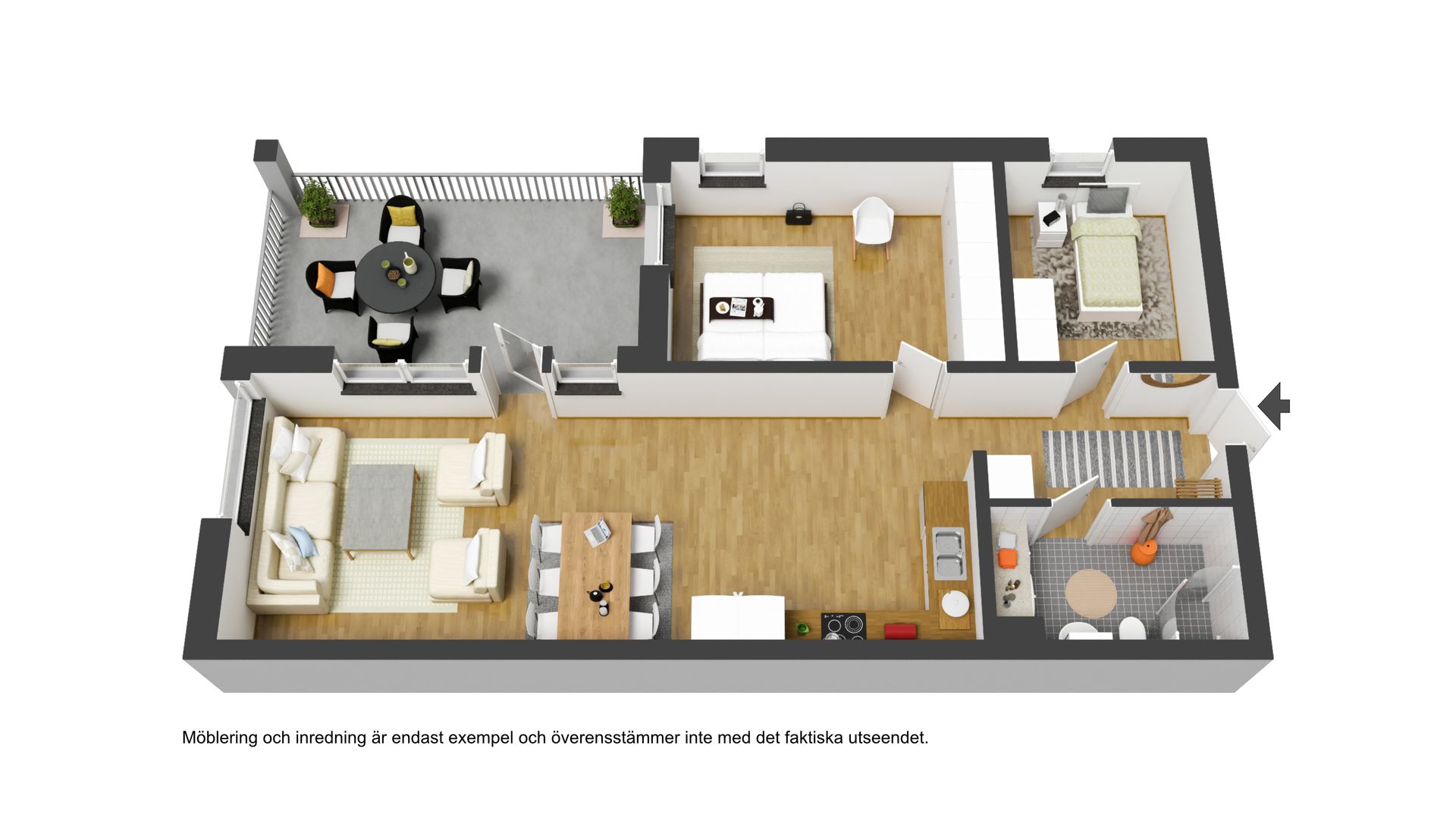 Bostadsrätt, Metargränd 7, Teg, Umeå