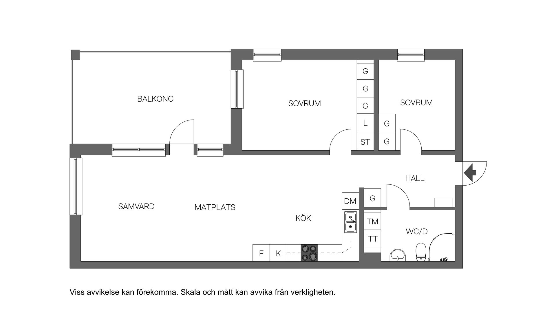 Bostadsrätt, Metargränd 7, Teg, Umeå