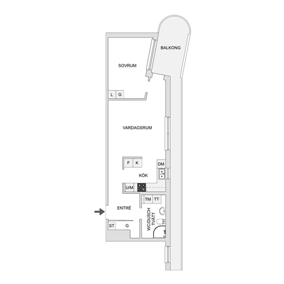 Bostadsrätt, Frida Hjertbergs gata 1, Johanneberg, Göteborg