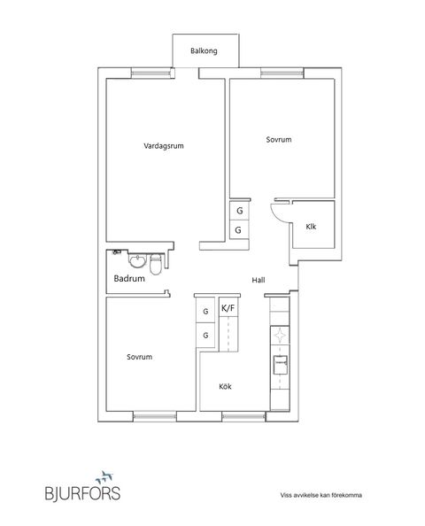 Bostadsrätt, Kaptensgatan 23A, Skellefteå