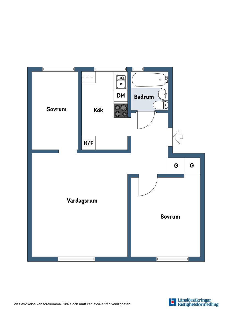 Bostadsrätt, Sockenvägen 375, Stockholm