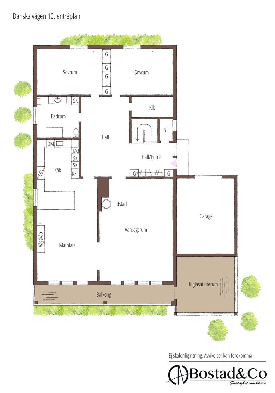 Villa, Danska vägen 10, Laholm