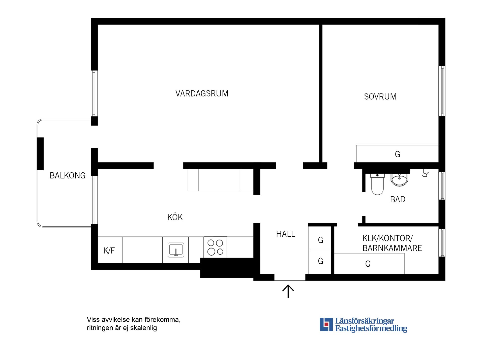 Bostadsrätt, Fyrskeppsvägen 30, Kärrtorp, Stockholm