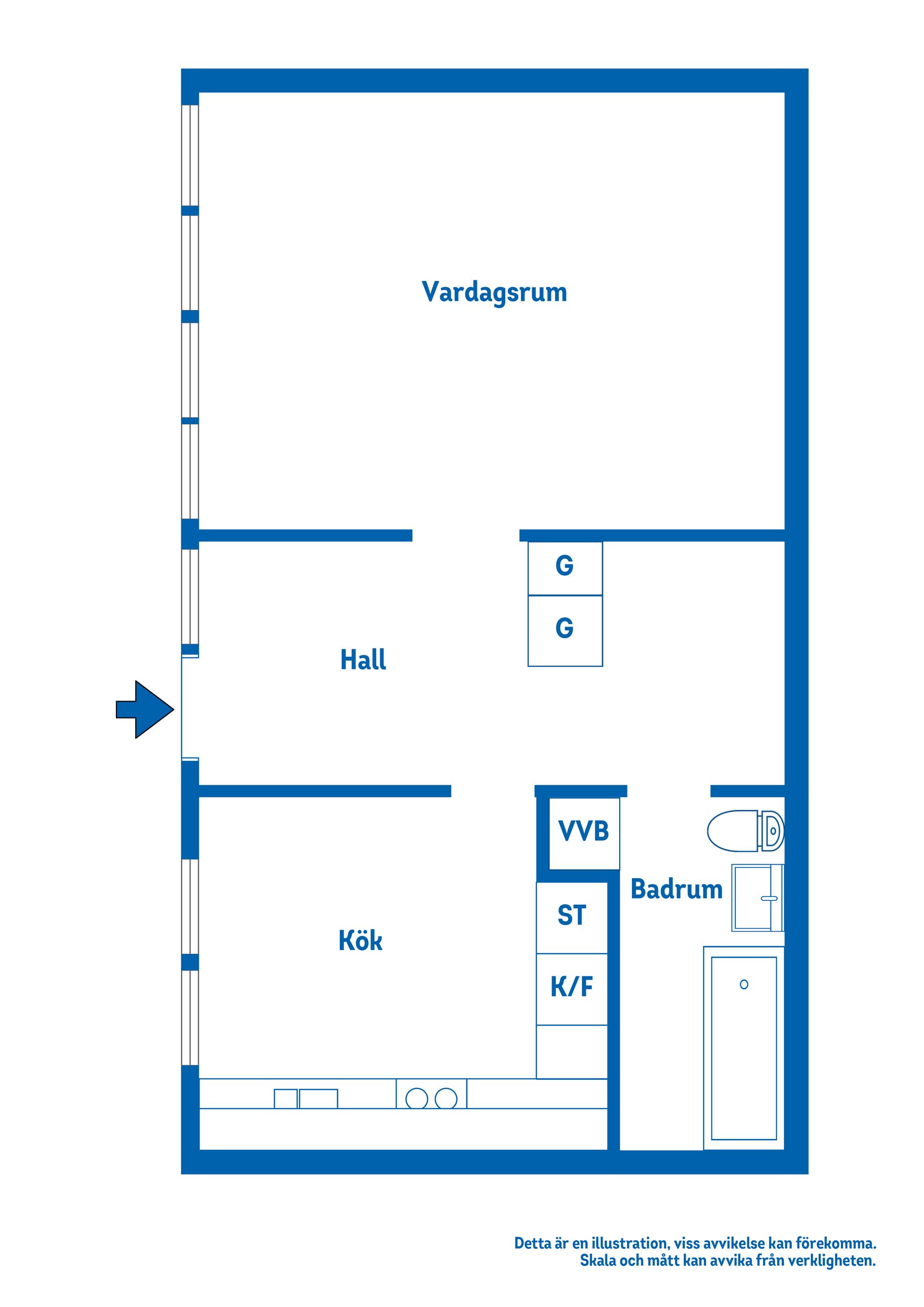 Bostadsrätt, Ängsvägen 15, Sparreholm, Flen
