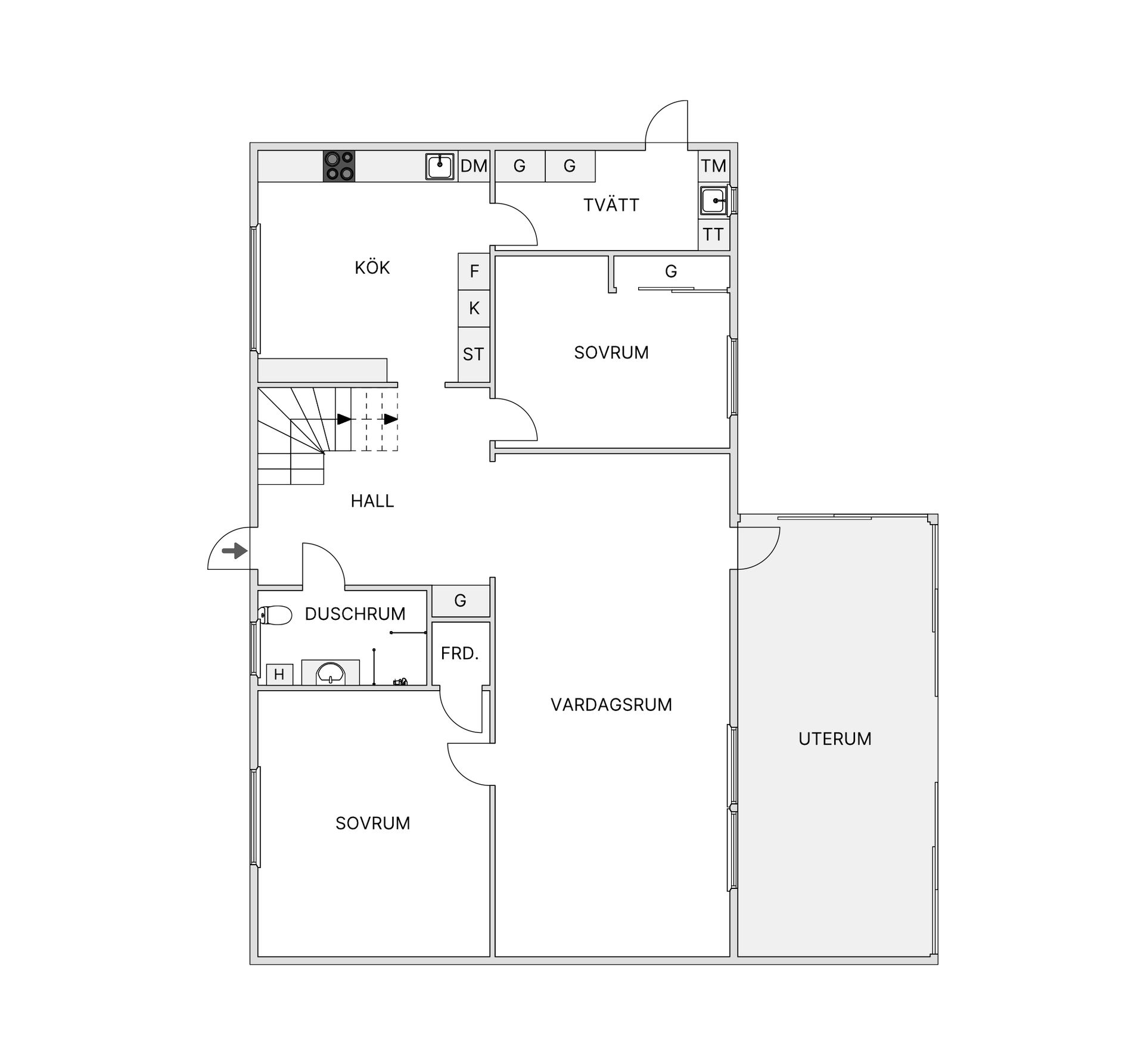 Villa, Solbrinken 39, Hässleholm - Ljungdala, Hässleholm