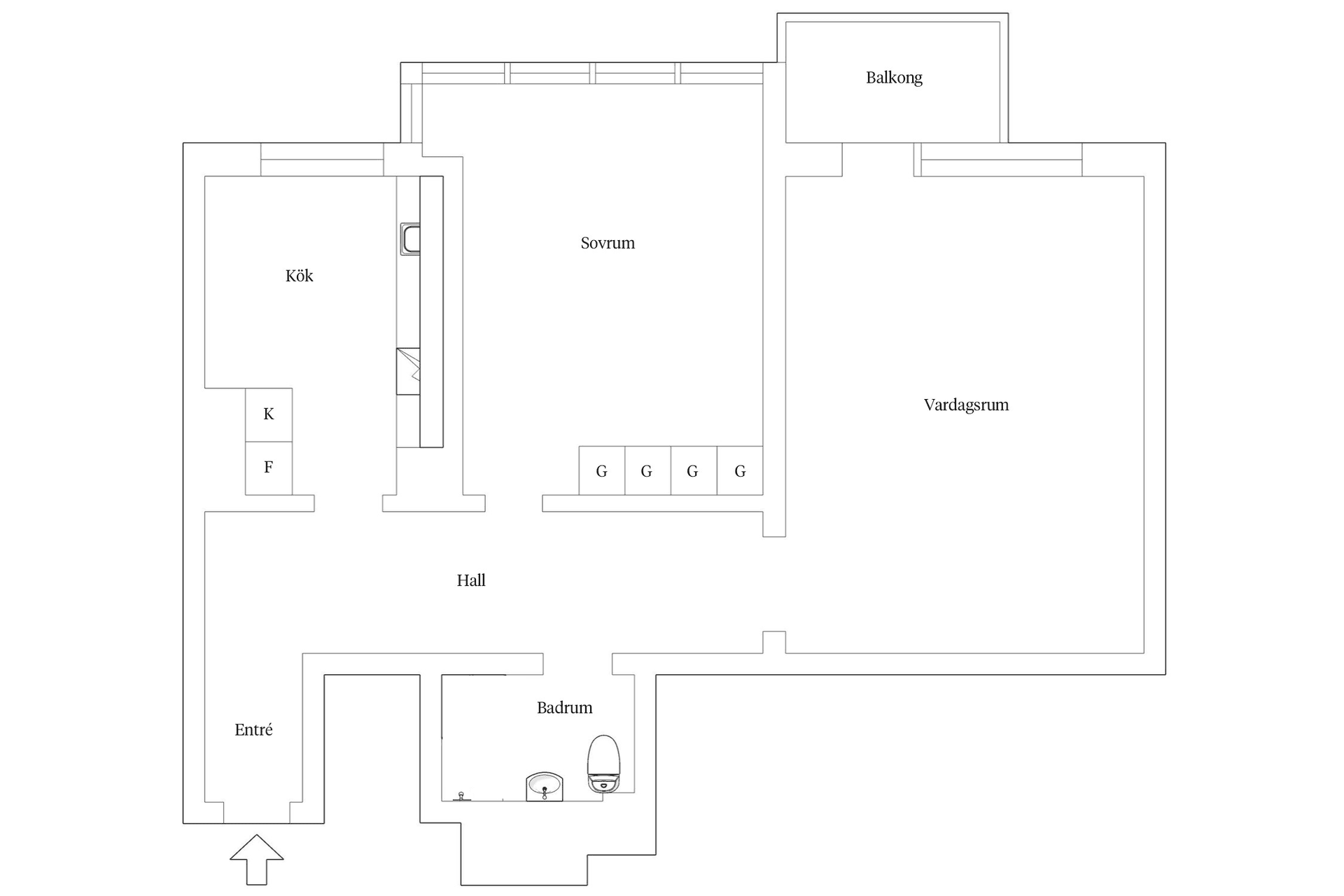 Bostadsrätt, Kvarnholmsgatan 5, Tågaborg, Helsingborg