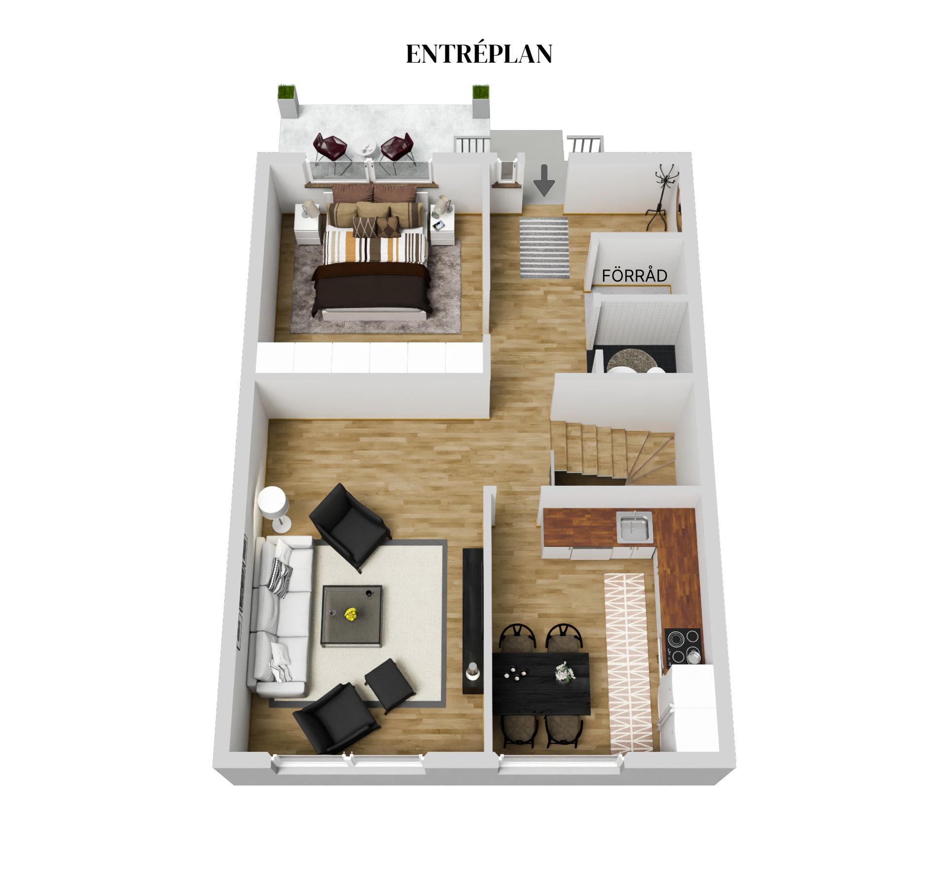 Villa, Radhus, Ljungvägen 128, Upplands Väsby