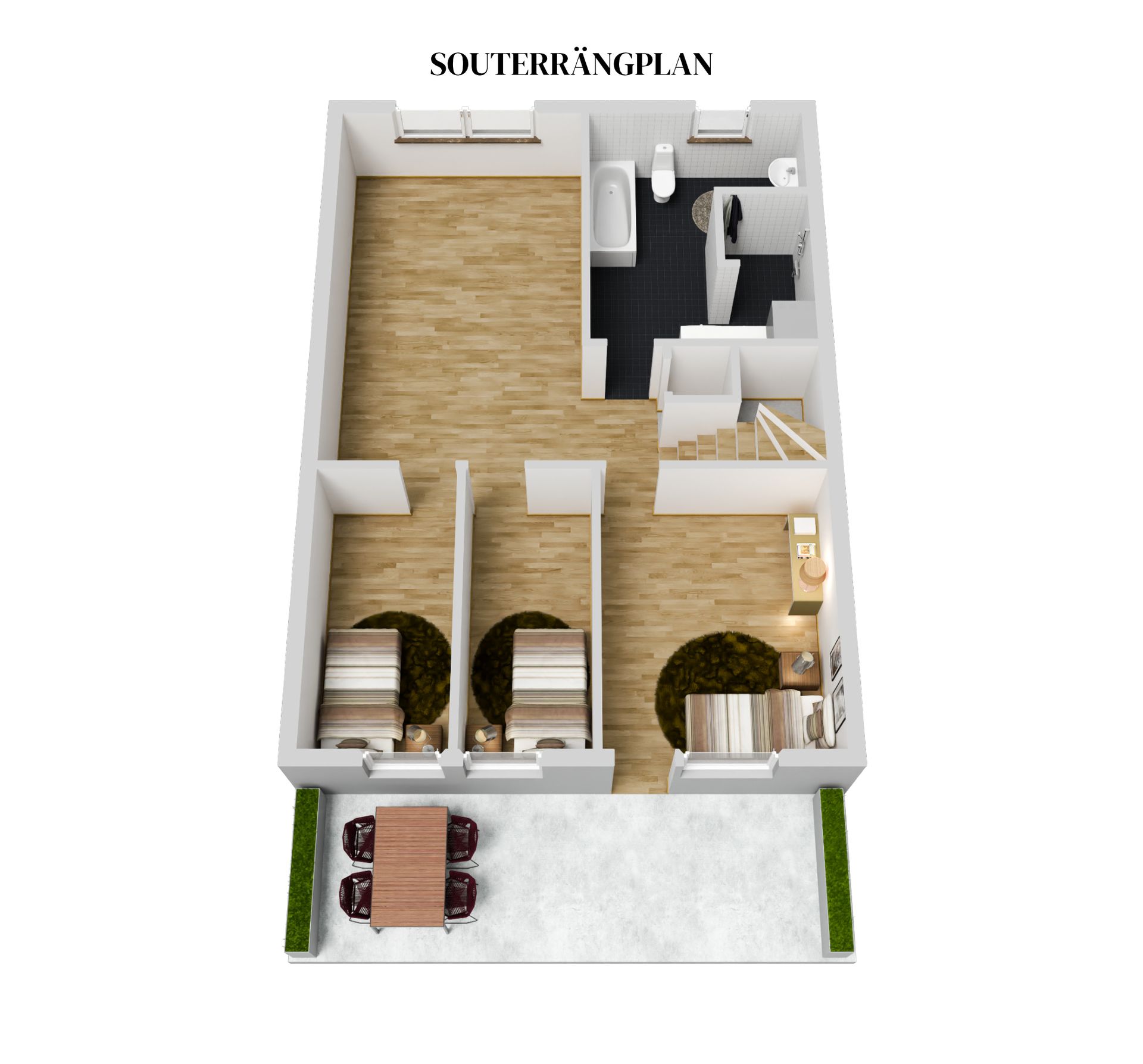 Villa, Radhus, Ljungvägen 128, Upplands Väsby