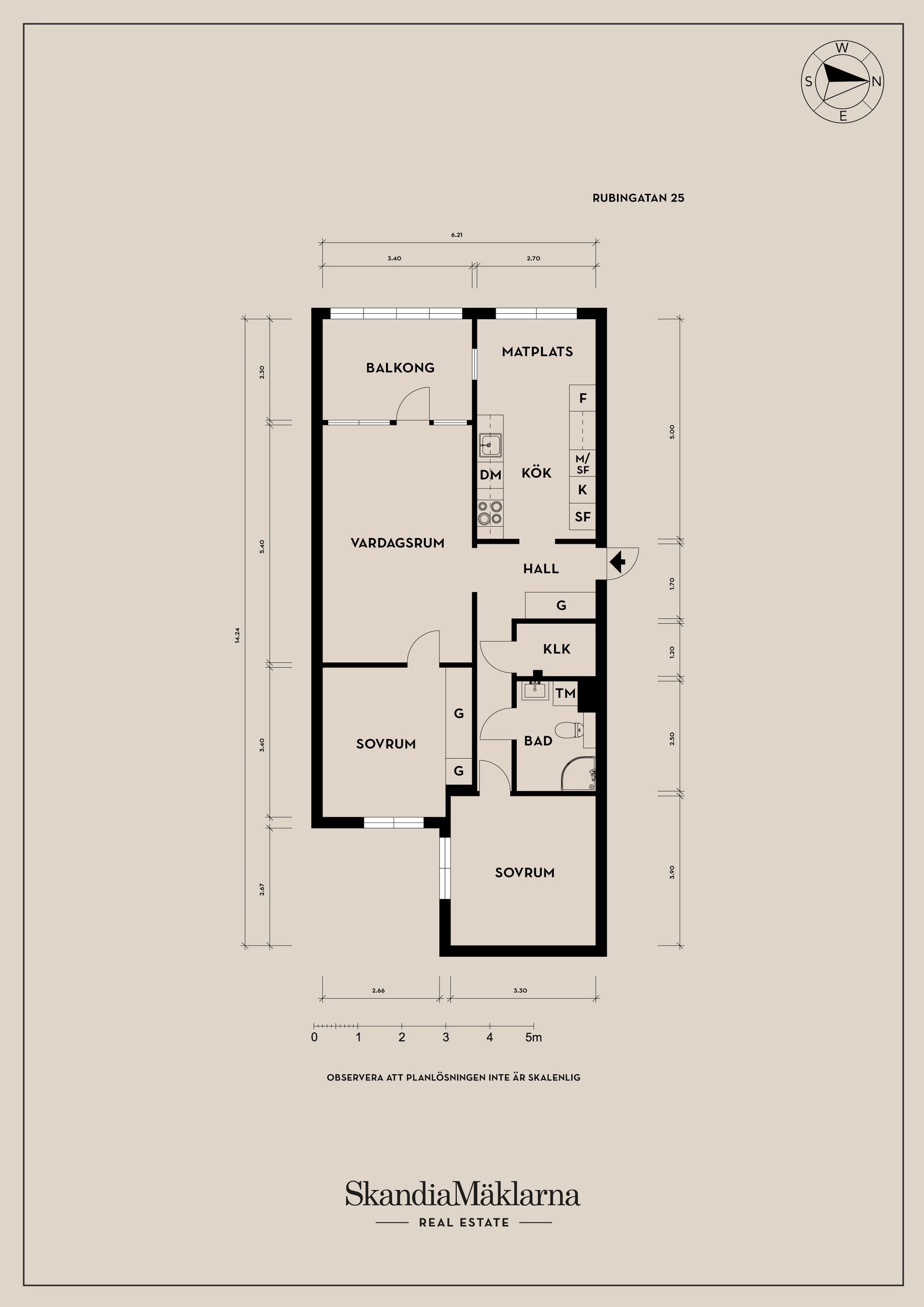 Bostadsrätt, Rubingatan 25, Göteborg