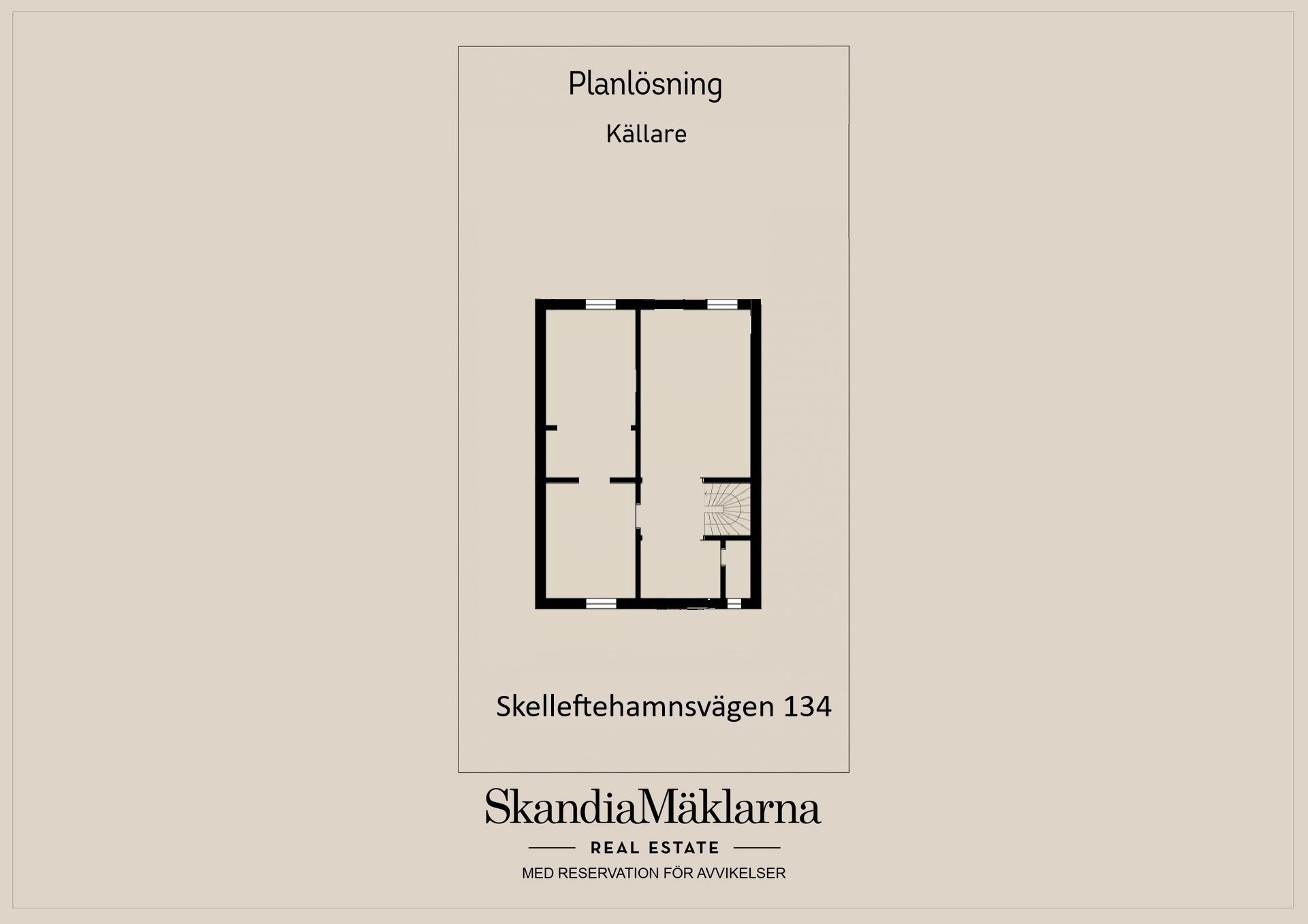 Radhus, Skelleftehamnsvägen 134, Skellefteå