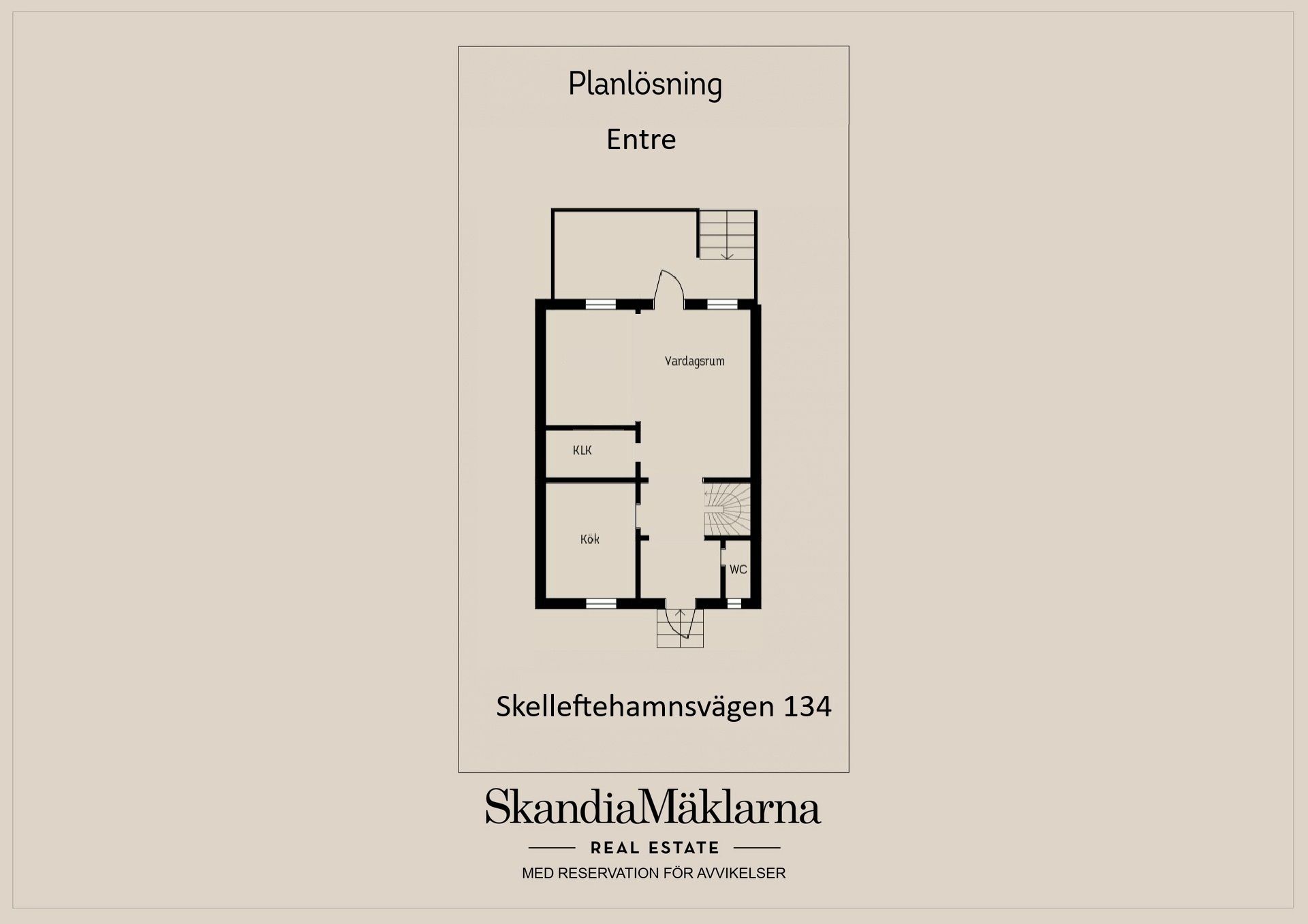 Radhus, Skelleftehamnsvägen 134, Skellefteå