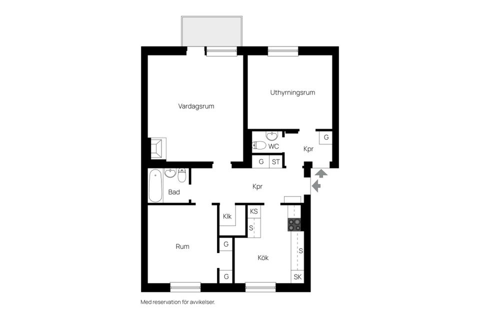 Bostadsrätt, Tunagatan 7C, Tunabackar, Uppsala