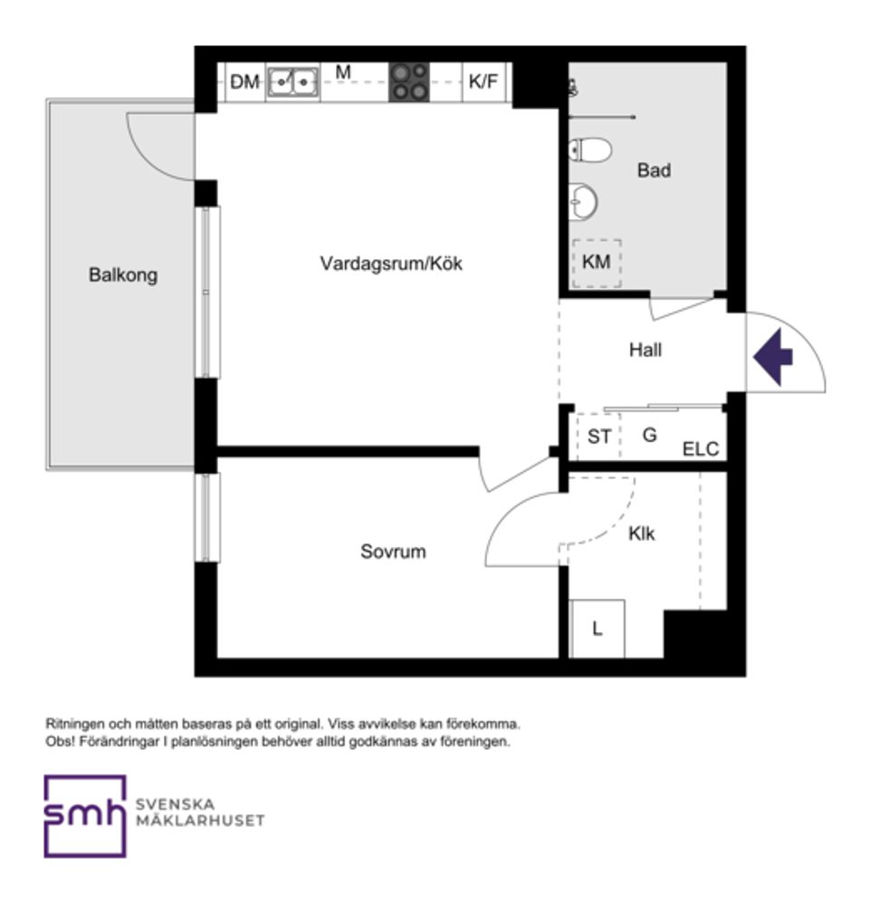 Bostadsrätt, Tappvägen 1, Bromma / Annedal, Stockholm