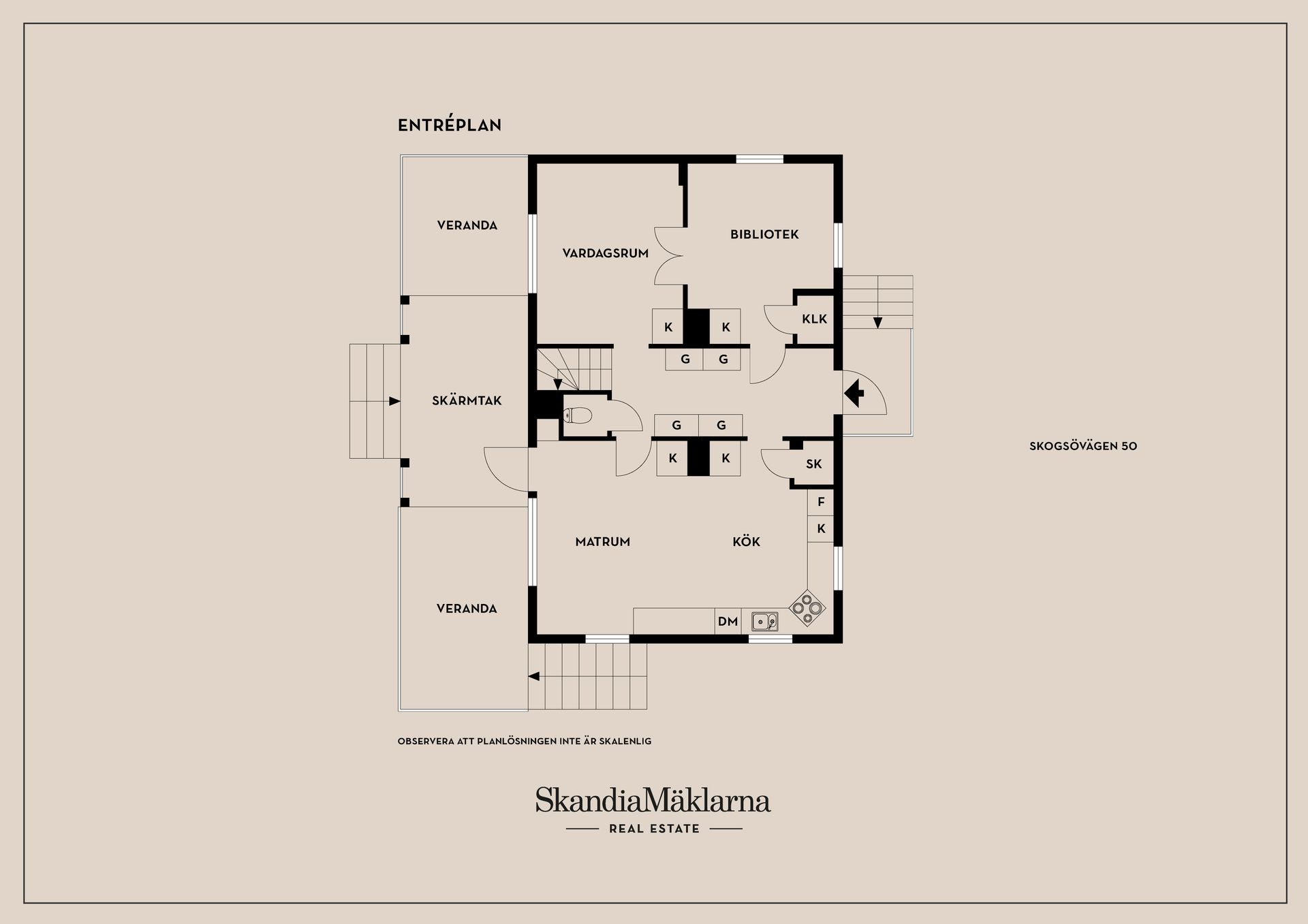 Villa, Skogsövägen 50, Saltsjöbaden/Skogsö, Nacka