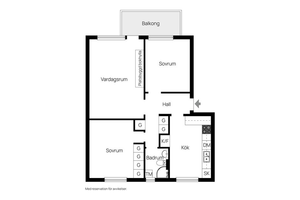 Bostadsrätt, Silvermyntsgatan 4, Högsbo, Göteborg