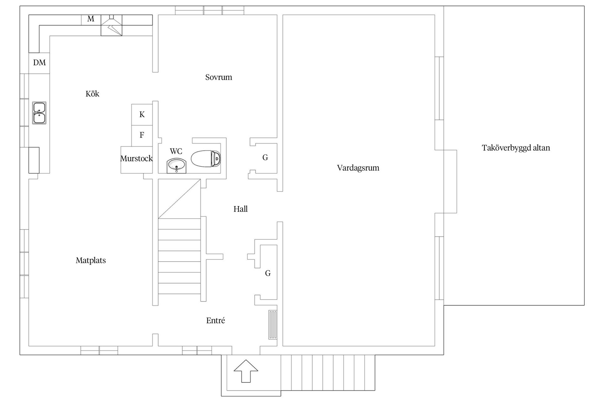 Villa, Brok 12, Brok, Tjörn