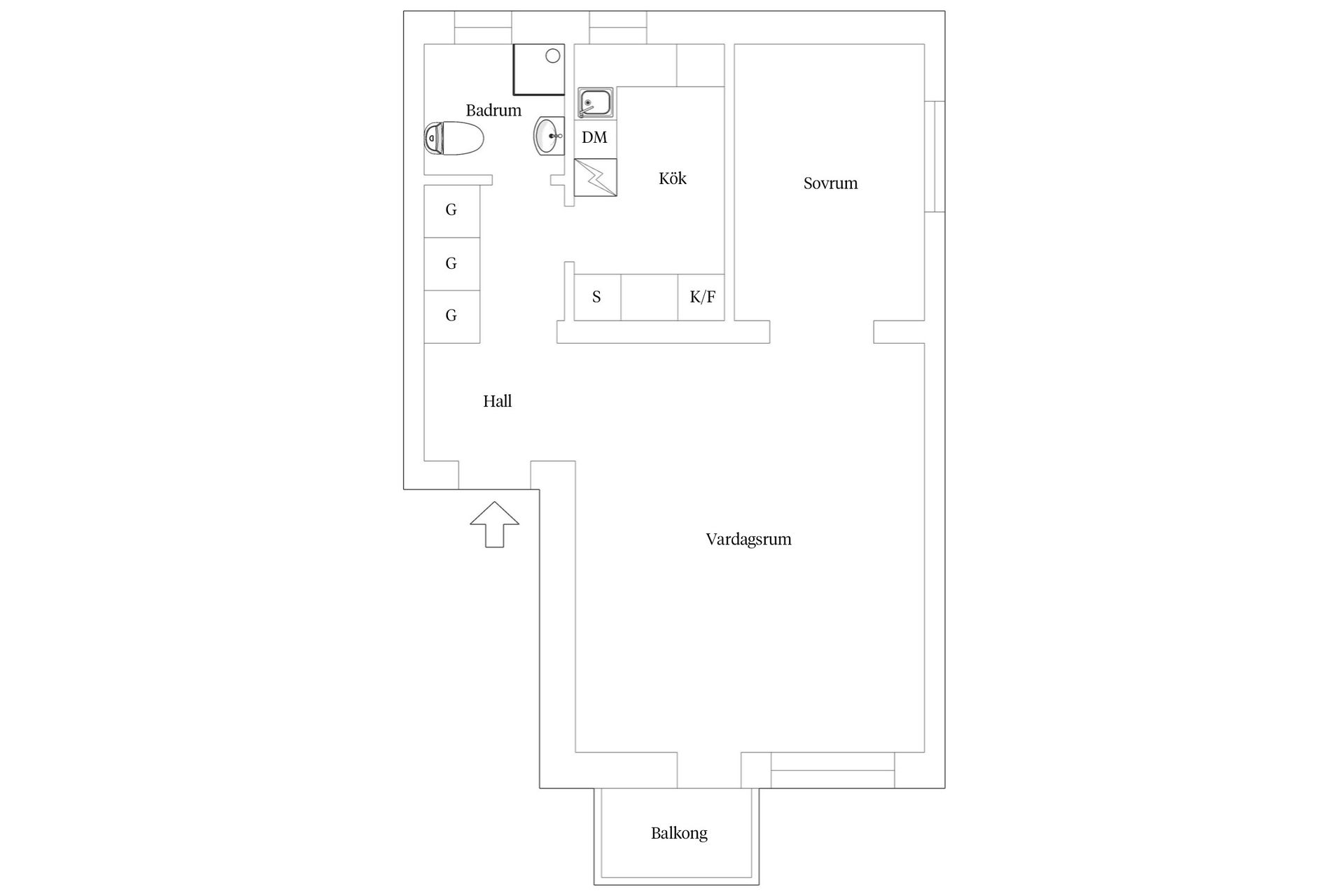 Bostadsrätt, Läckövägen 16, Björkhagen, Stockholm