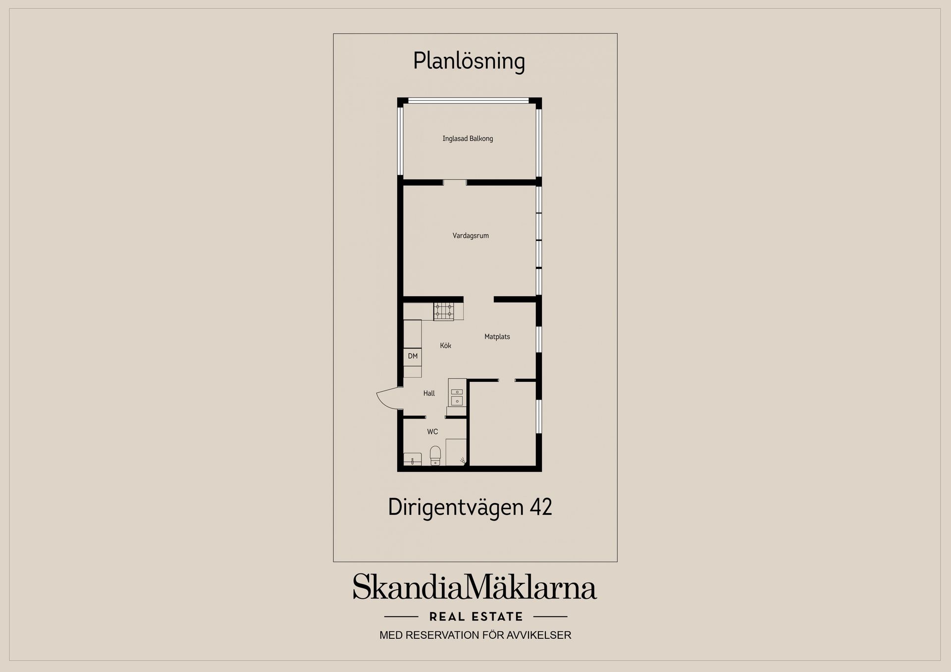 Bostadsrätt, Dirigentvägen 42, Sjungande Dalen, Skellefteå