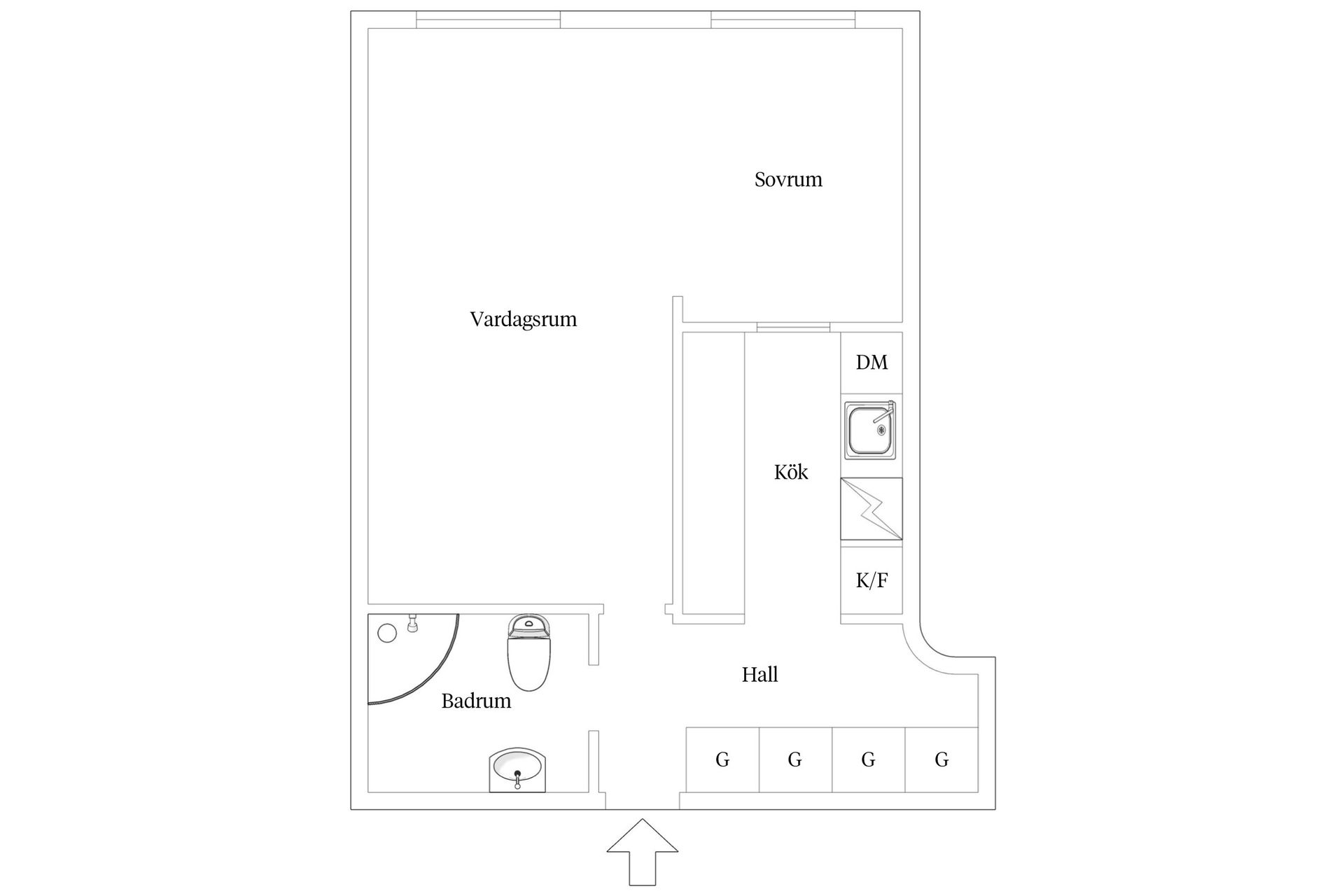 Bostadsrätt, Rosenlundsgatan 18, Södermalm Maria, Stockholm