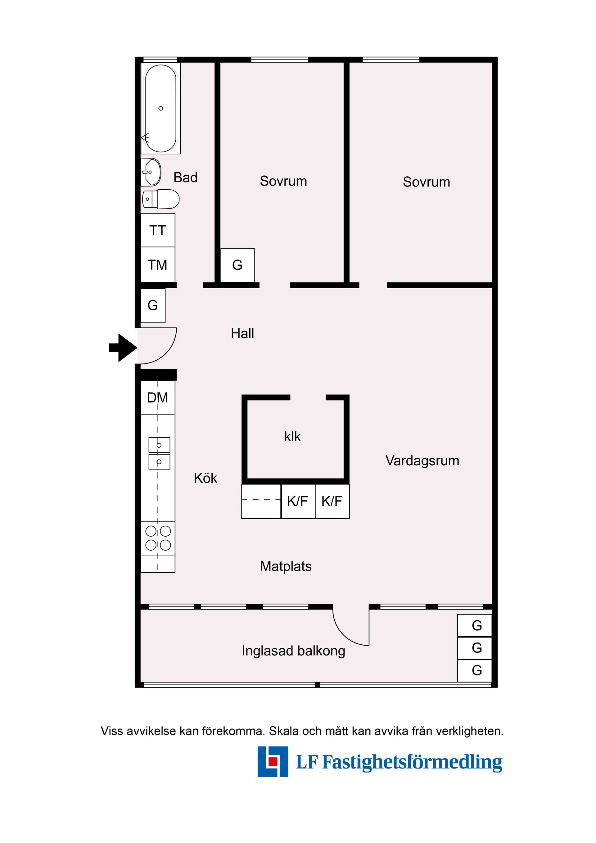 Bostadsrätt, Vougts väg 11, Rosengård, Malmö