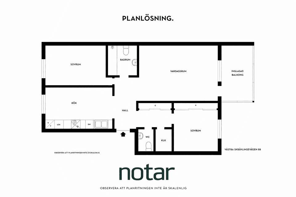 Bostadsrätt, Västra Skrävlingevägen 88, Gula Höja, Malmö
