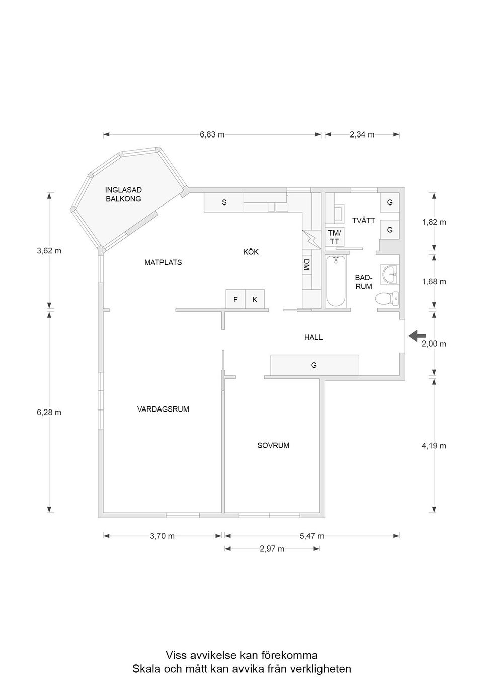 Bostadsrätt, Tornhagsvägen 8, Gottfridsberg, Linköping