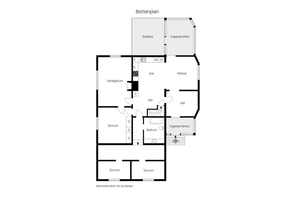 Villa, Bodingvägen 5, Kvissleby, Sundsvall