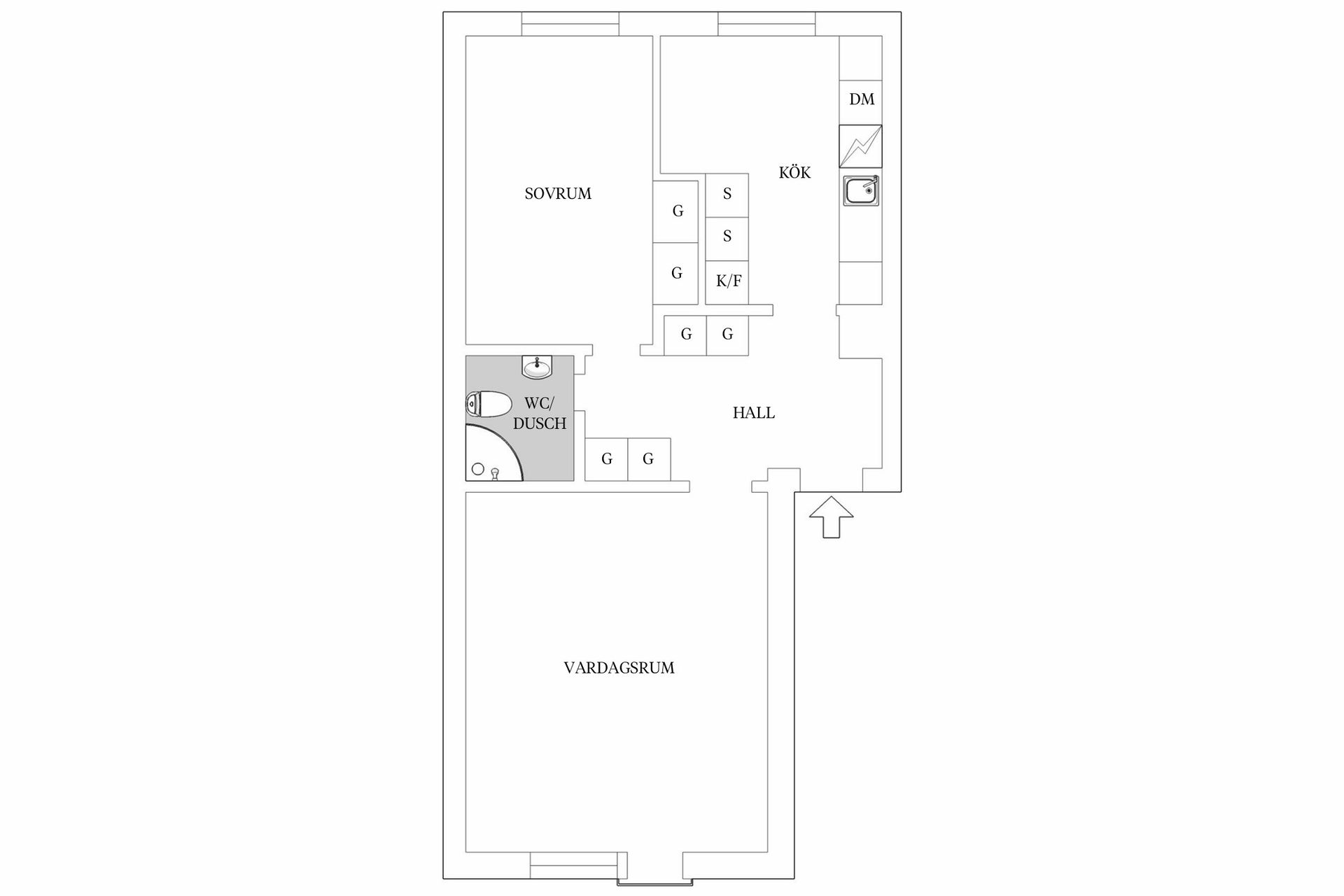 Bostadsrätt, Fredriksdalsgatan 5C, Johanneberg - Fredriksdal, Göteborg