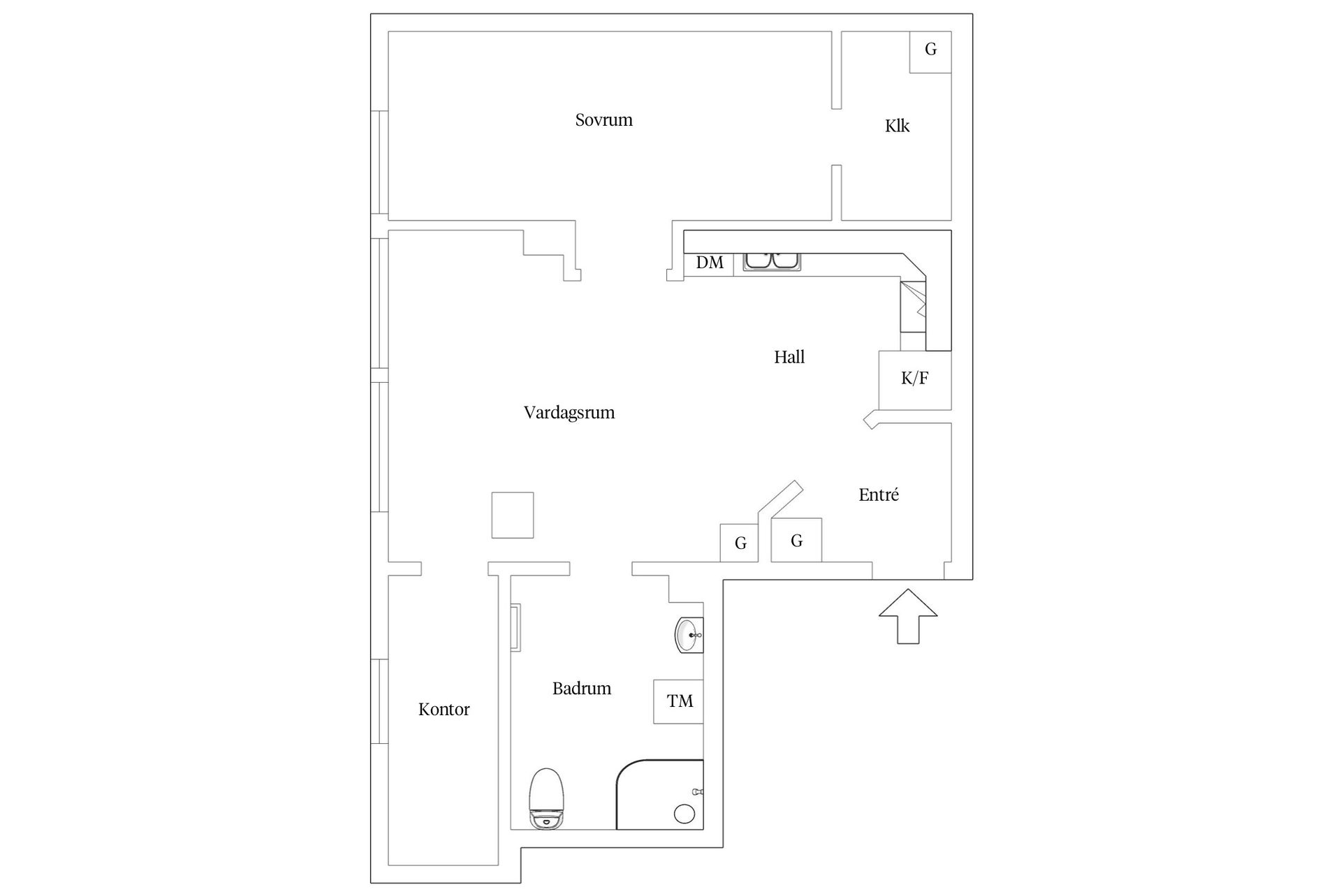 Bostadsrätt, Värmlandsgatan 32, Norrby, Borås