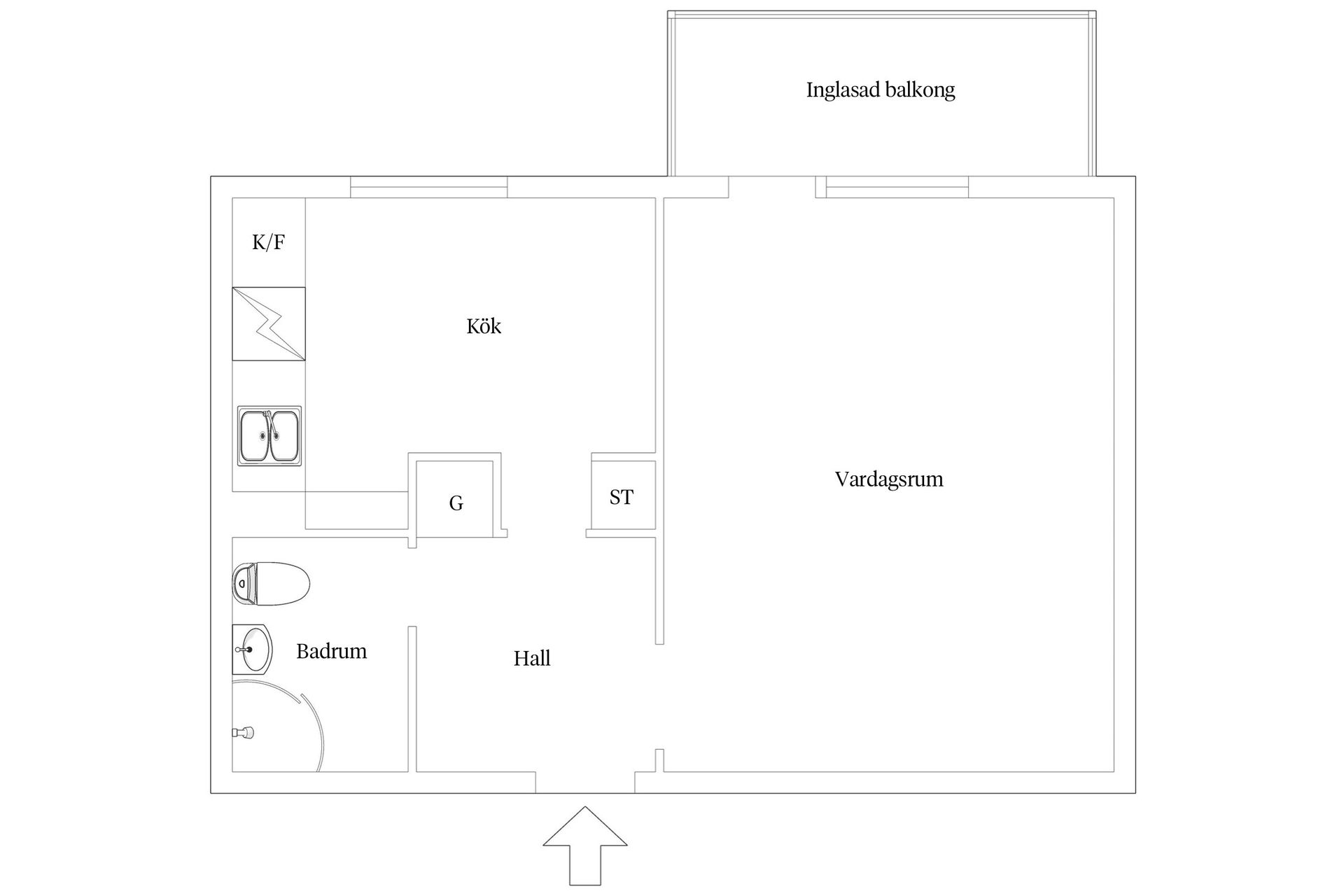 Bostadsrätt, Larsgatan 22, Byttorp, Borås