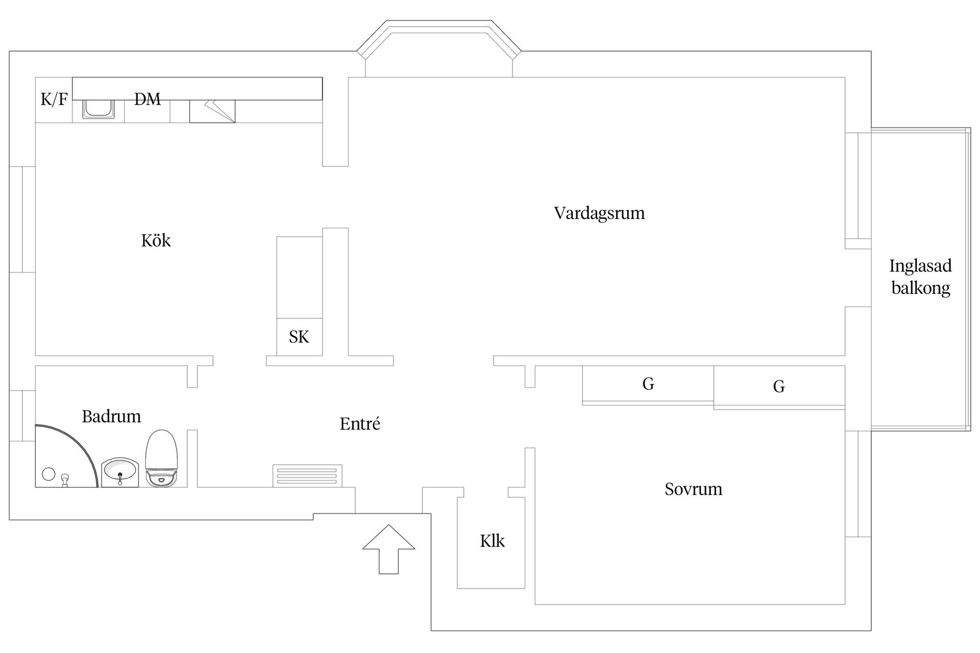 Bostadsrätt, Vindelgatan 1B, Byttorp, Borås