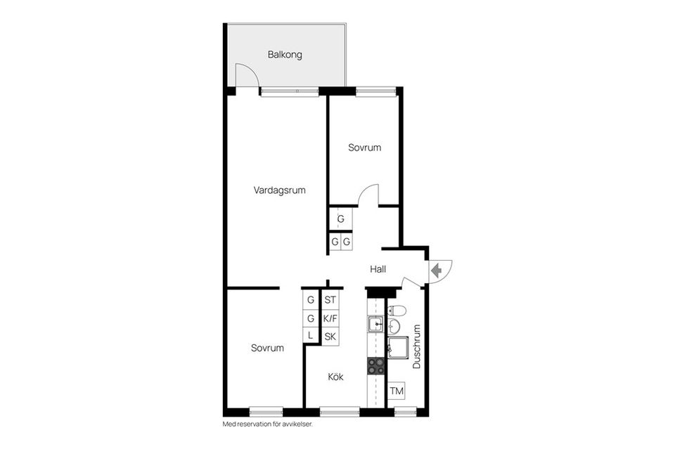Bostadsrätt, Hospitalsgatan 13, Centrum, Härnösand