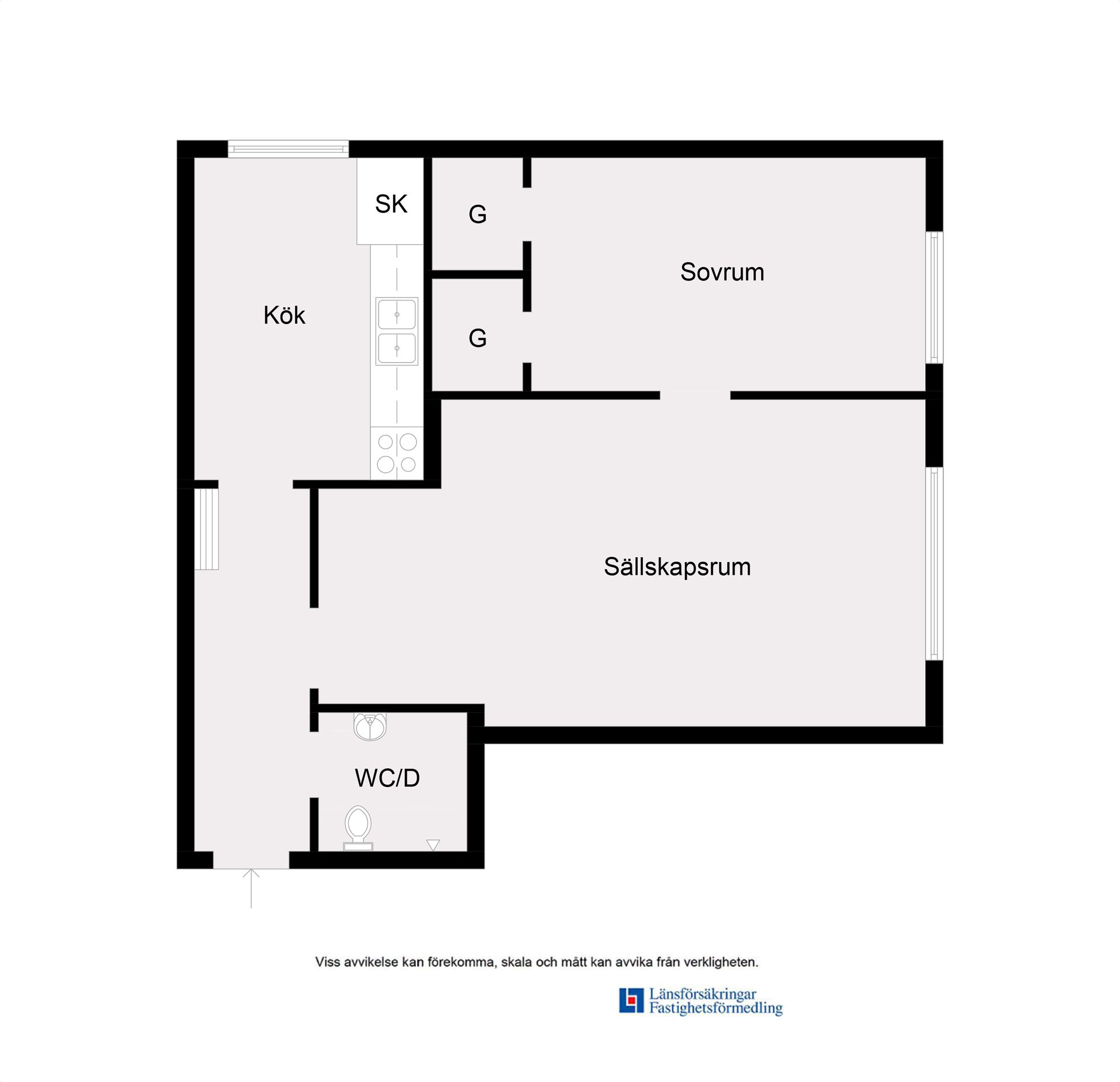 Bostadsrätt, Lönngatan 60E, Lönngården, Malmö