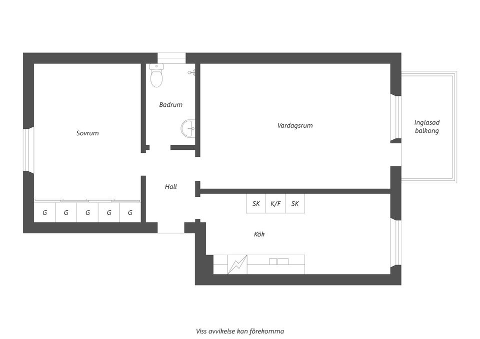 Bostadsrätt, Guldbrandsgatan 7, Trandared, Borås