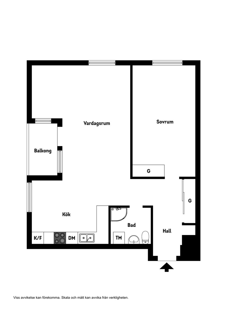 Bostadsrätt, Nygatan 84, Centralt Öster, Örebro