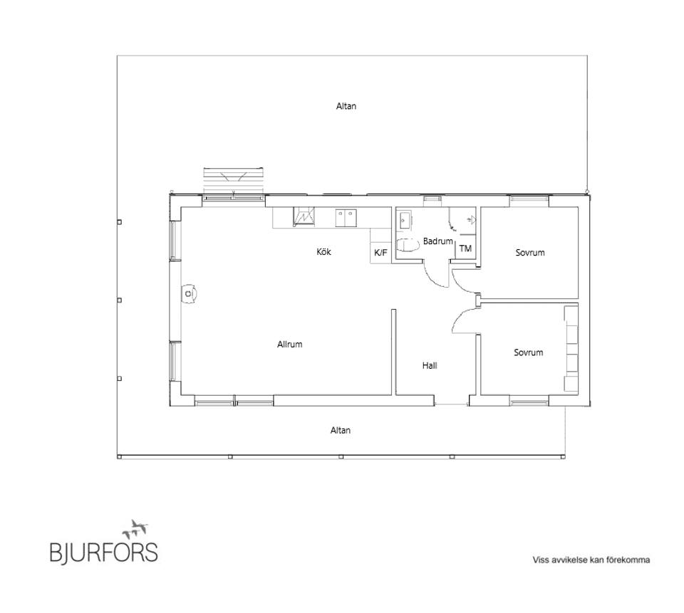 Villa, Farleden 58, Örviken, Skellefteå