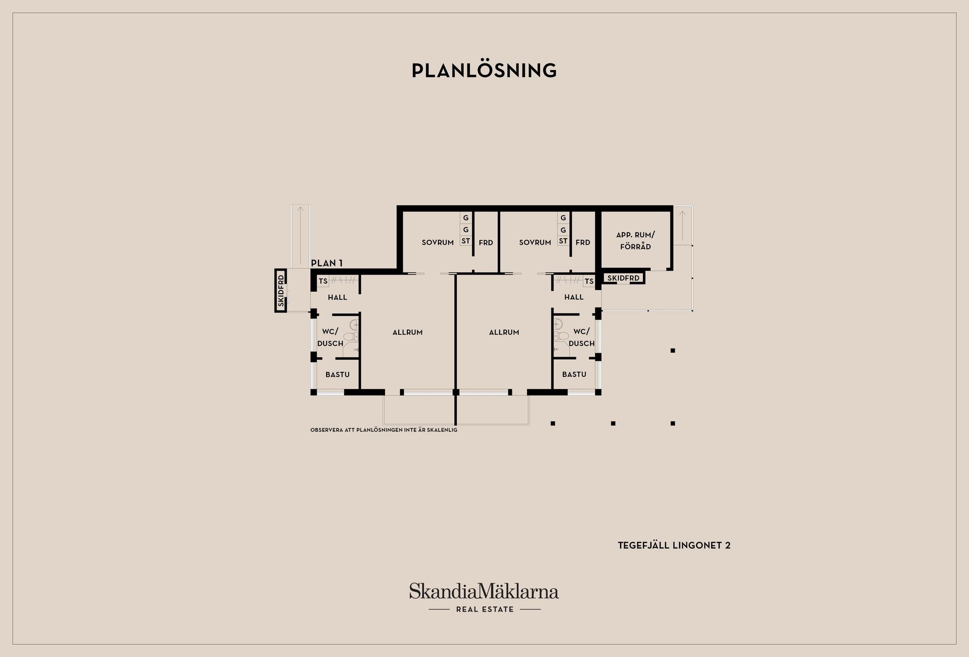 Villa, Tegefjäll Lingonet 2, Tegefjäll, Åre