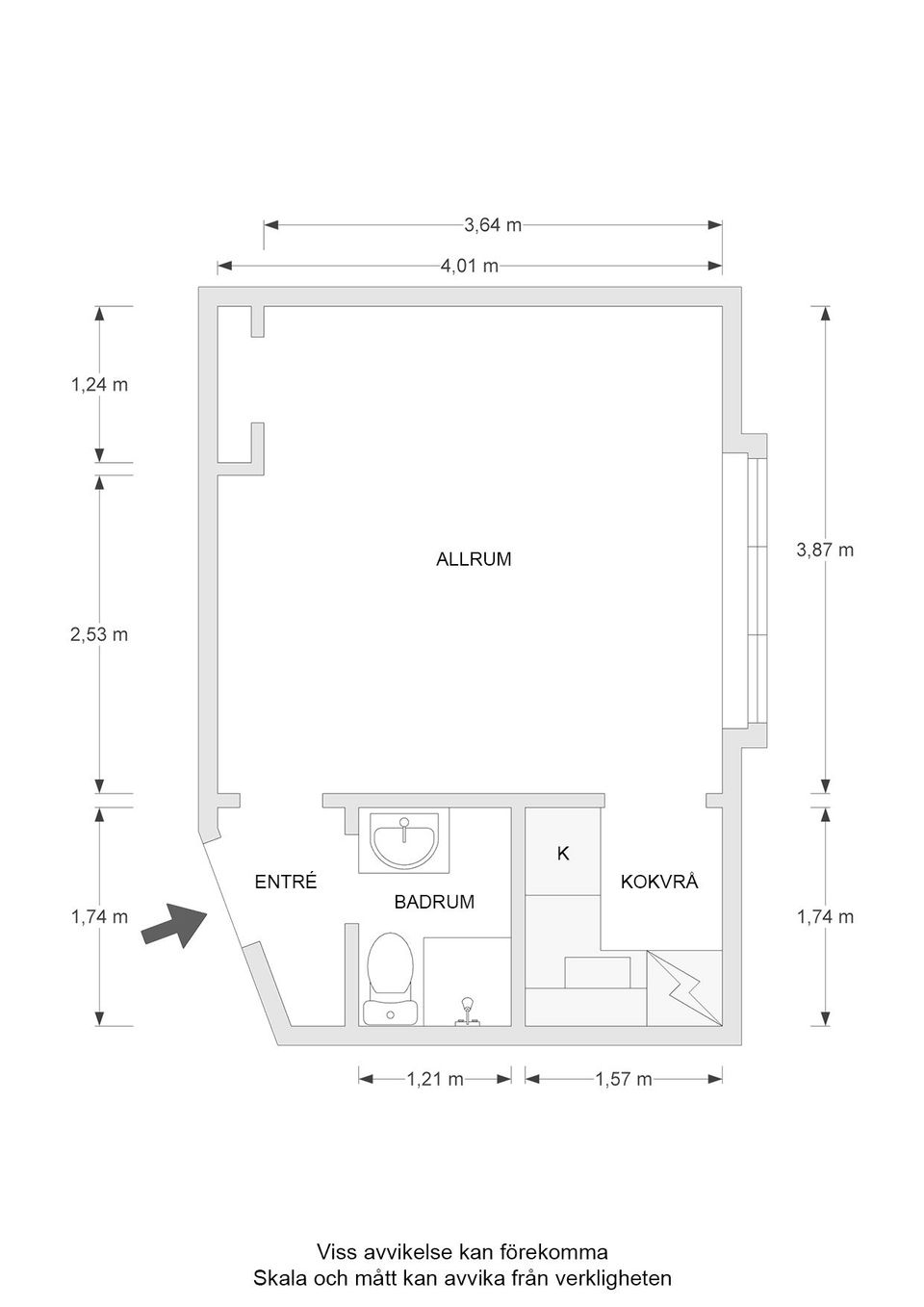 Bostadsrätt, Vasavägen 32, Centralt/Vasastaden, Linköping