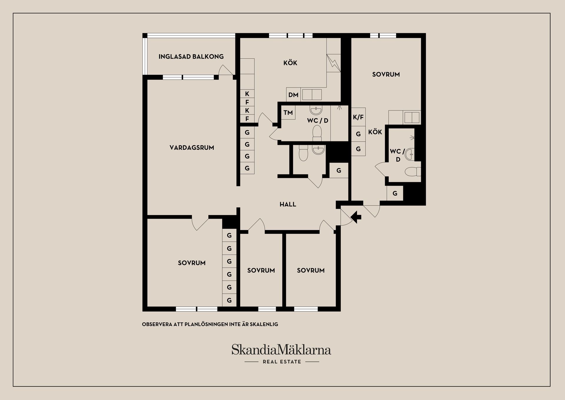 Bostadsrätt, Albatrossvägen 32, Vendelsömalm, Haninge