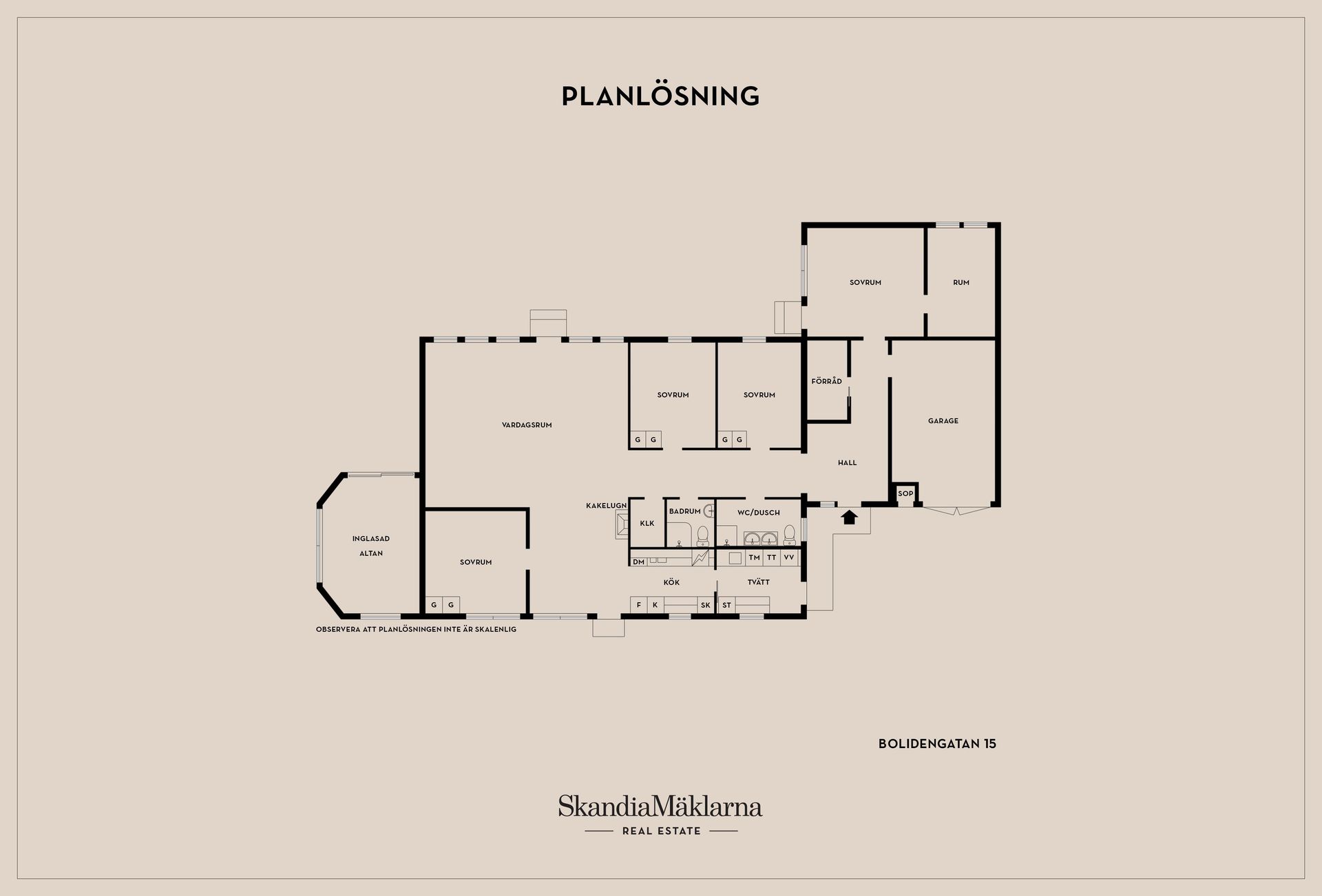 Villa, Bolidengatan 15, Skellefteå