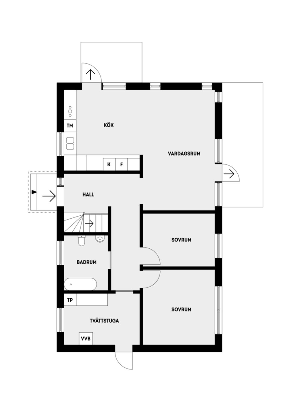 Villa, Körlinge 9, Vallentuna