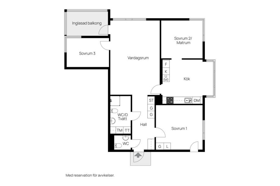 Bostadsrätt, Apelvägen 3a, Centrala Huddinge, Huddinge
