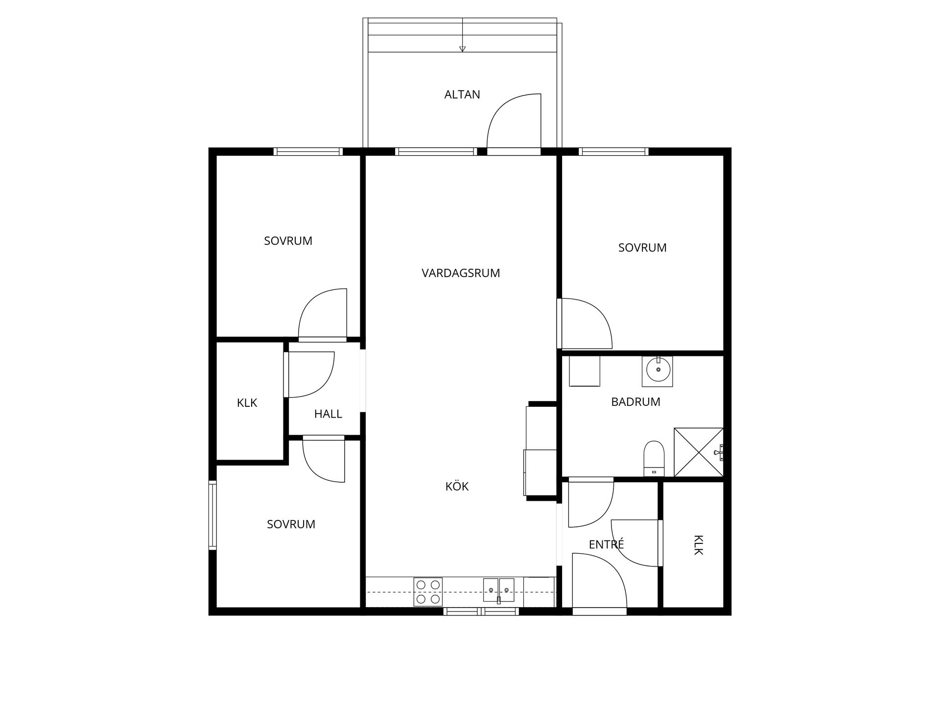 Bostadsrätt, Kycklinggränd 6A, Granlunda, Trelleborg
