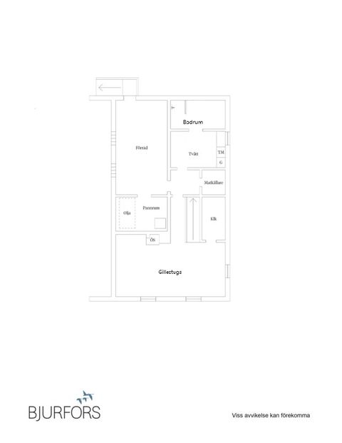 Villa, Bondegatan 7, Burträsk, Skellefteå
