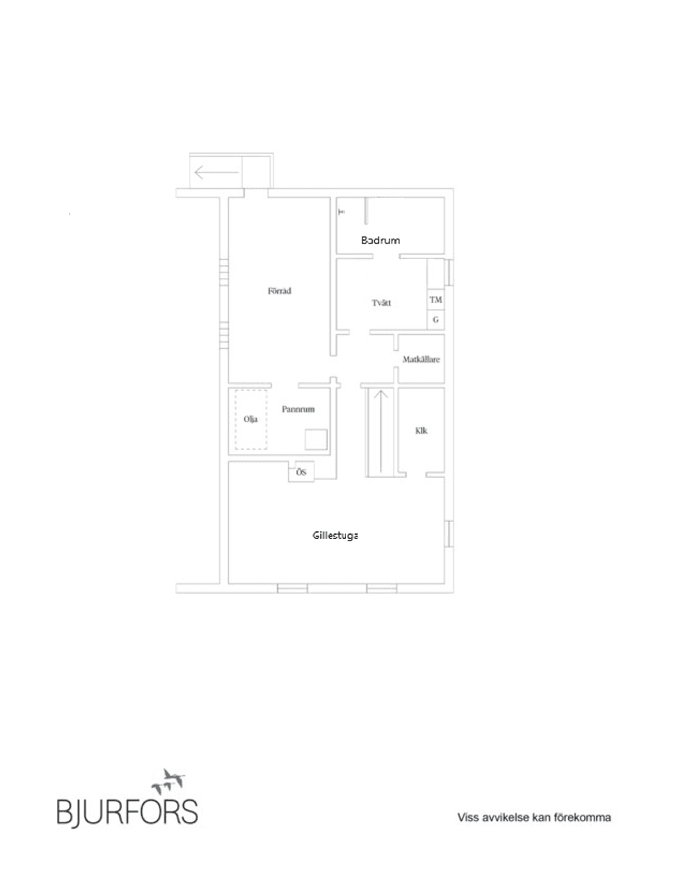 Villa, Bondegatan 7, Burträsk, Skellefteå