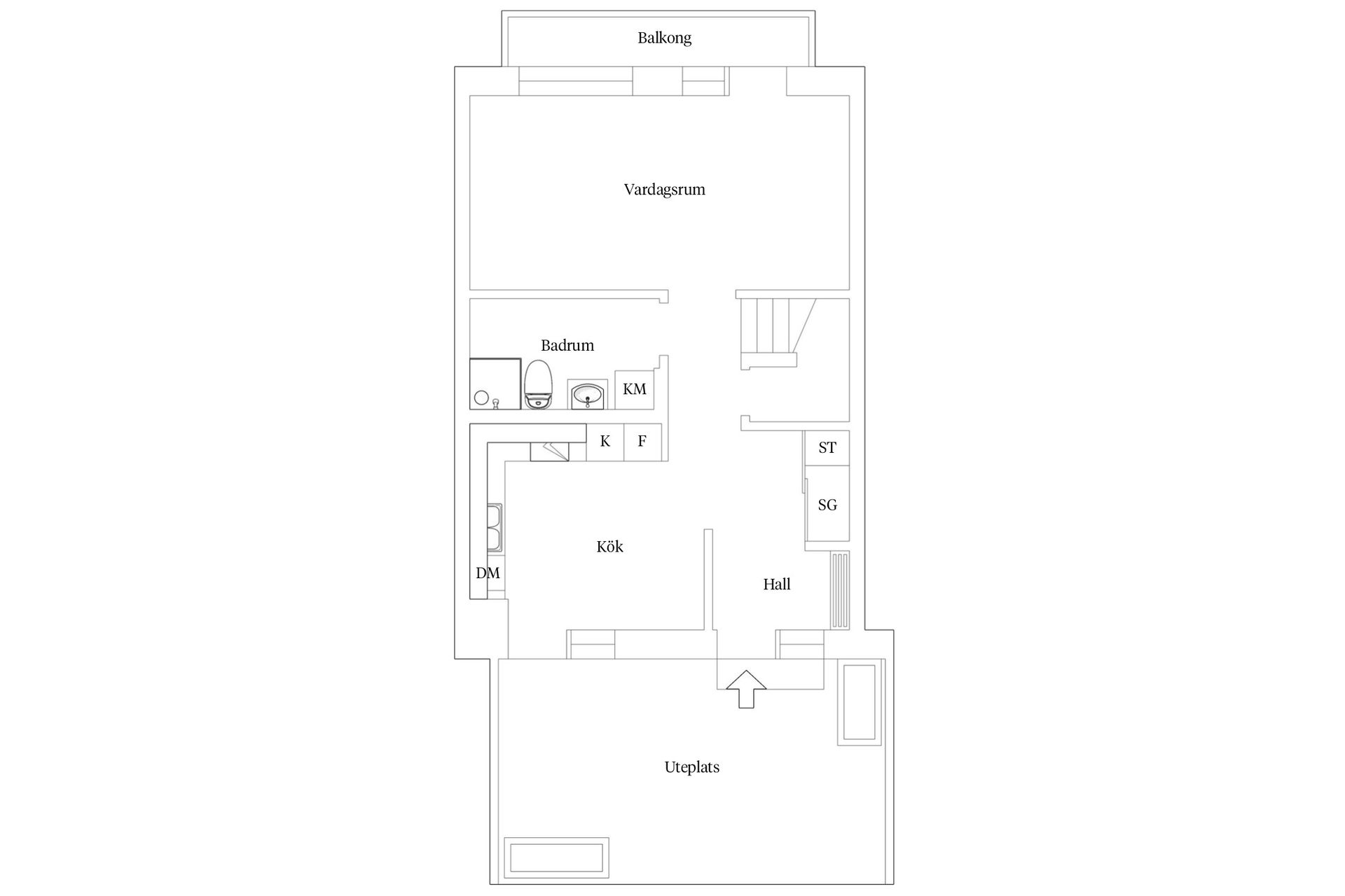 Bostadsrätt, Radhus, Styrbordsgatan 5, Limhamns Sjöstad, Malmö