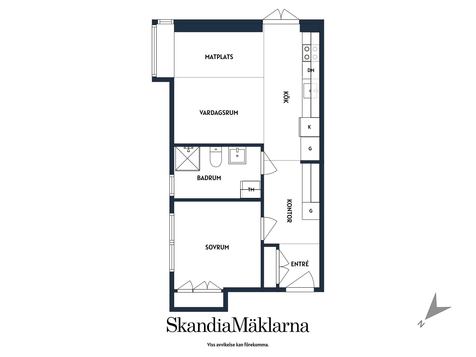 Bostadsrätt, Gullringsgatan 2A, Centalt, Strängnäs